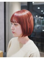 ヤイカ(YAYKA)&nbsp;ハイトーンオレンジボブ