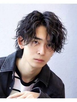 アストラ(ASTRA) MEN’S HAIR/波巻きツイストスパイラル/リバースセンターパート