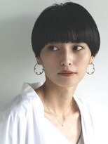 エミュ 表参道 青山(emu)&nbsp;【emu井上信洋】大人な黒髪マッシュベリーショート【エミュ】
