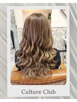 カルチャークラブ&nbsp;白髪ぼかしハイライトカラー
