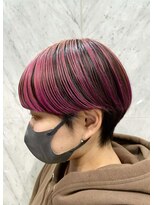 ピークアブー 原宿ハラカド(PEEK-A-BOO) ☆ハイライトショートカット丸みおさまり原宿20代30代