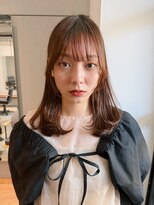 シンス 銀座(since)&nbsp;小顔前髪似合わせカット/ミディアムレイヤー/イメチェン【銀座】