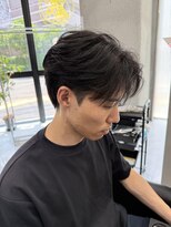 バディ 中野駅前店(BUDDY)&nbsp;毛流れセンターパート【メンズカット】