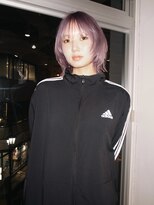 スティードアウェーク 立川北口店(Steed AWAYKE)&nbsp;layer BOB / high tone"light lavender"【SteedAWAYKE/立川】