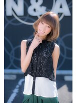 エヌアンドエーコンティ(N&A CONTi)&nbsp;愛されボブ×大人ガーリー×ボブショート×オン眉ボブ