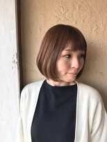 ギミック ヘア ファクトリー(gimmick hair factory) 大人かわいいナチュラルボブ