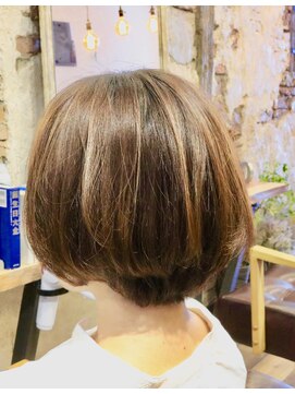 ムニ(Muni) B"21　＃縮毛矯正×コテパーマ