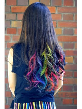 ソレイジュ(soleige) レインボーインナーカラー「ファイバープレックス使」