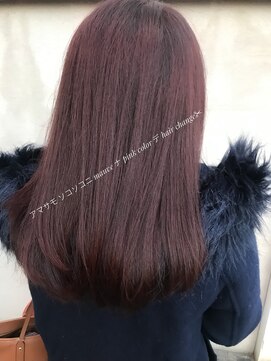 リンク ヘアスペース(Link hair space) 【Link】[お客様スタイル74］#ピンク#バイオレット#モーブ