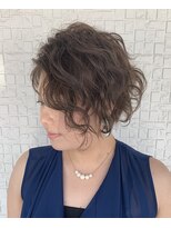 テラスヘア 新潟駅南(TERRACE hair)&nbsp;ショートパーティーヘア × ティアアッシュカラー