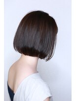 ヘアーサロン ビー(hair salon b.)&nbsp;ツヤ感　ボブ　ワンレングス　ワンメイクカラー　ロートーン