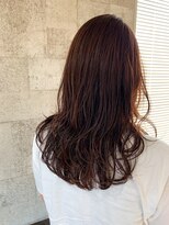 オンリエド ヘアデザイン(ONLIed Hair Design) 【ONLIed】ピンク×レイヤーセミディ