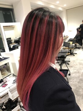 カラ ヘアーサロン(Kala Hair Salon) 派手髪バレイヤージュ