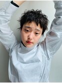ショートエッジパーマ