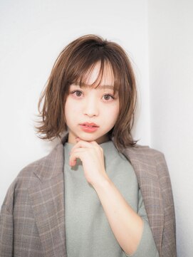 ダブルバイグリッター(W by GRITTERs) 切りっぱなしアーバンボブ【WbyGRITTERs 水上】