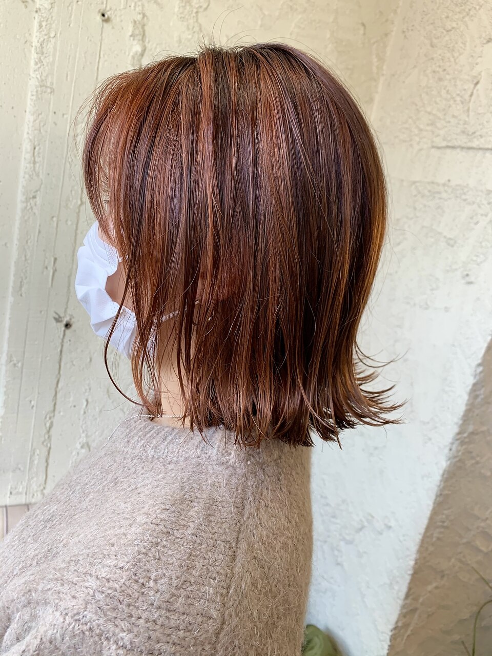 M.Y.O.B.トップス ブラウン/ベージュメッシュ M.Y.O.B.トップス ブラウン/ベージュメッシュ ベージュ系のアイテムを