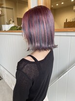 ニュウニュウ(NIU NIU)&nbsp;ピンクブルーのツートーンカラー