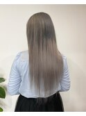 外国人風グレーヘアー