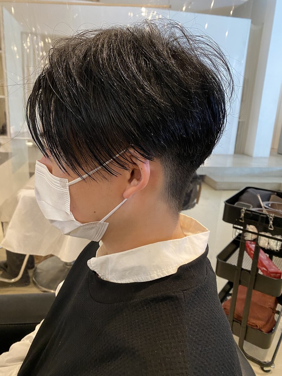 闇堕ちマイキー風☆前下がりセンターパート☆：L146431658