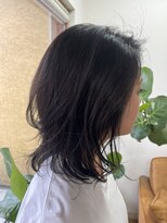 エルフゥ(Elle fou)&nbsp;ゆるかるレイヤー　暗髪