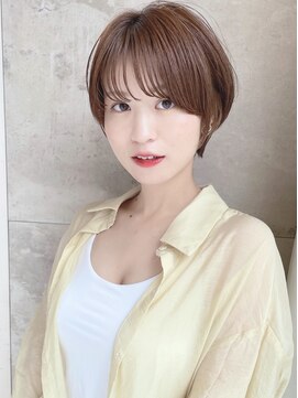 アンド ストーリーズ(&STORIES) ショートボブ髪型【30代40代50代】ストレートパーマ109