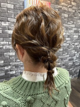 リリー シンジュク(Lilly) Lilly新宿】#ヘアセット#編みおろし