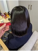 うる艶酸性ストレート・黒髪ボブ・ショートヘア