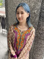 ジーナ 神戸 三田駅前(Zina)&nbsp;レイヤースタイル×ミントブルー