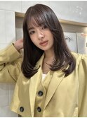 艶髪ストレートフェイスレイヤースタイル【肥田亜沙美】