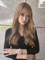 インク サカエ(inq sakae)&nbsp;韓国レイヤーカット/柔らかブロンド