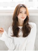 大きめカールが可愛い大人ロング【銀座】
