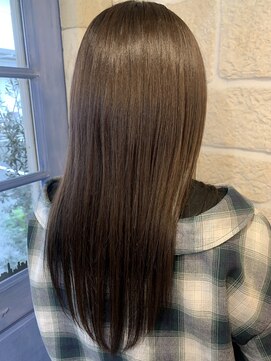 ヘアパーク ティアンダ(hair park t under) ココナッツ縮毛矯正　カラー