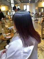 髪質改善と縮毛矯正の専門店 サンティエ(scintiller) グラデーションカラー
