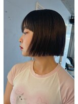 ナループロア ルームー(Nalu pu loa ROOMOO)&nbsp;ゆるまきタッセルカット/タッセルカット/タンバルモリ/韓国ボブ