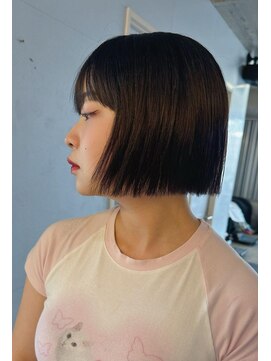 ナループロア ルームー(Nalu pu loa ROOMOO) ゆるまきタッセルカット/タッセルカット/タンバルモリ/韓国ボブ