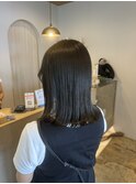 ◎透明感溢れるオリーブベージュ+タッセルボブ◎