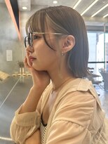 ココ なかもず店(COCO)&nbsp;レイヤーカット/ボブ/髪質改善/チェリーブラウン