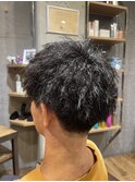古のタイトロープツイストパーマ