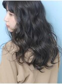 顔周りデザイン◎レイヤーカット◇大人の外国人風ウェーブパーマ