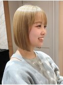 【北澤華】ボブ似合わせカットウェーブミディアム