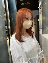 タイドヘアー 高槻店(TIDE HAIR)&nbsp;オレンジカラー