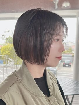 イーストハムアール(EAST HAM r) ショートボブ/透明感ブラウン