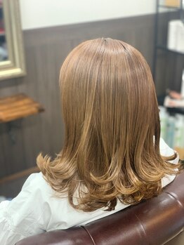 クルールの写真/髪と頭皮に優しいカラー剤を使用★髪に優しく、ツヤのある綺麗な仕上がりに♪