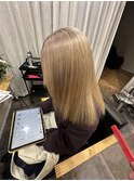 髪質改善ストレート