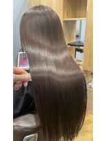 アミリー ひたち野うしく店(Amily)&nbsp;ハイライトバレイヤージュダブルカラーケアブリーチ20代30代