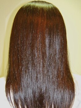 ヘアスペーストップポイントの写真/縮毛矯正に抵抗がある方・傷んでしまった方へ☆トリートメント成分が自然なストレート&ボリュームを実現♪