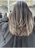 大人上品バレイヤージュ3