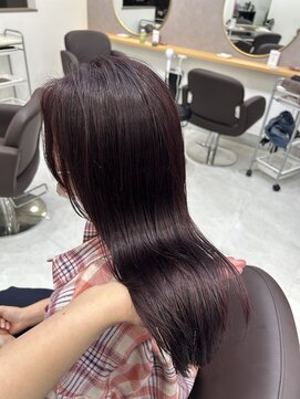 アイズ 横浜(IS) ピンクラベンダー/ブリーチなし/横浜/ピンクカラー