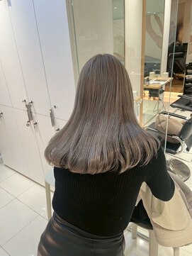 ガリカ 横浜(Gallica) ハイトーンカラー×ホワイトグレージュカラー