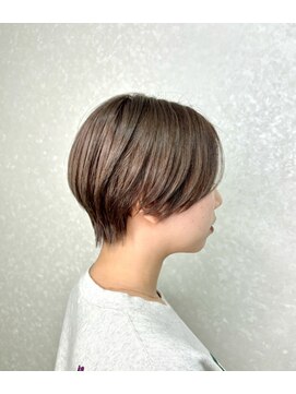 前髪/アンブレラカラー/こなれミディ/イメチェン/ウェーブパーマ